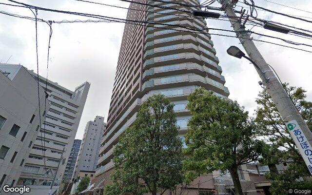 ローレルコート新宿タワーの外観（Googleストリートビュー）