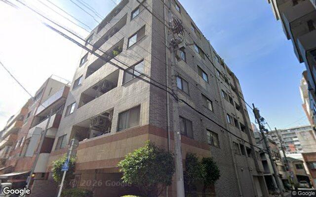 蔵前アムフラットの外観（Googleストリートビュー）