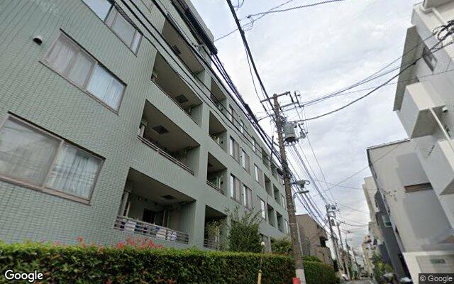 アルス洗足の外観（Googleストリートビュー）