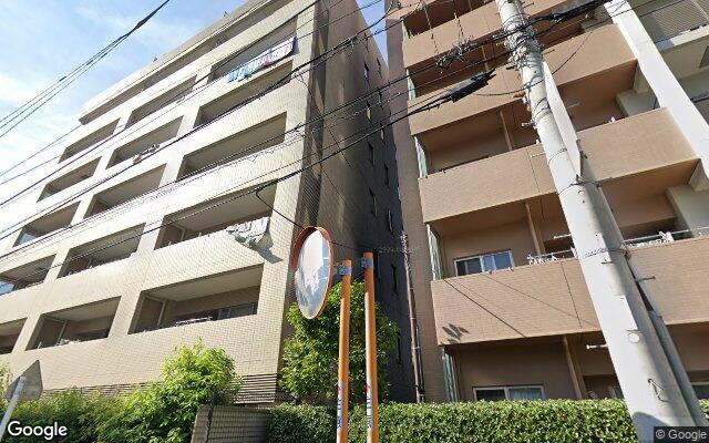 コスモ西大島エクシードの外観（Googleストリートビュー）