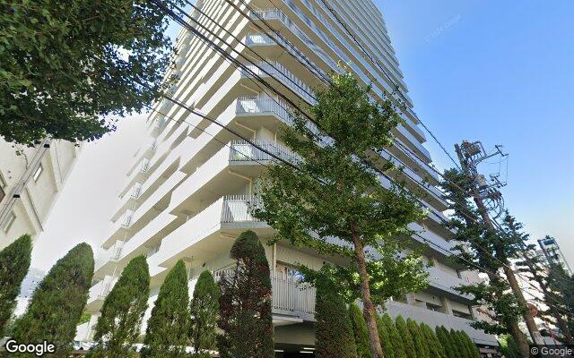 中野南台パークホームズの外観（Googleストリートビュー）