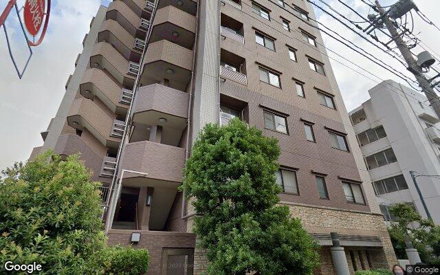 ライオンズグローベル志村坂上の外観（Googleストリートビュー）