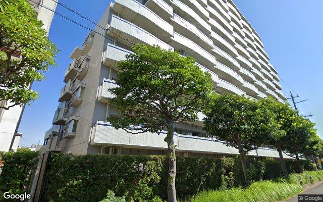 ライオンズガーデン西葛西マリーナ壱番館の外観（Googleストリートビュー）