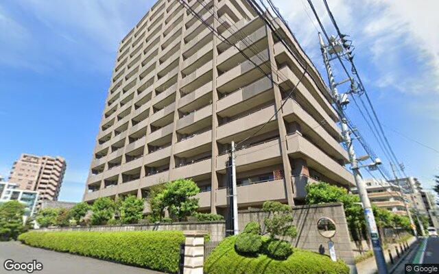 コスモシティ東京イーストの外観（Googleストリートビュー）