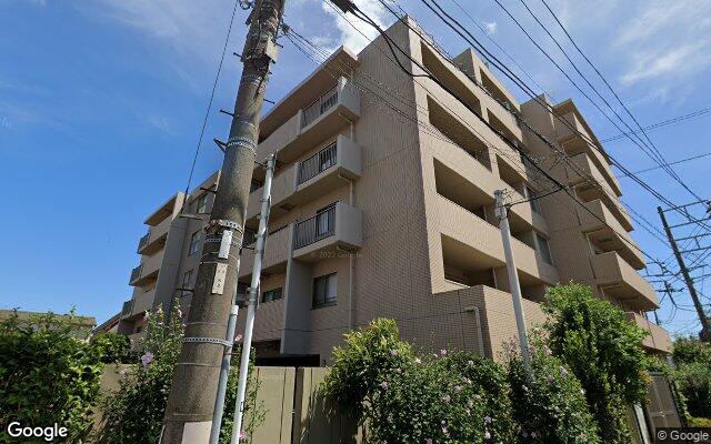 クレッセント多摩川2の外観（Googleストリートビュー）