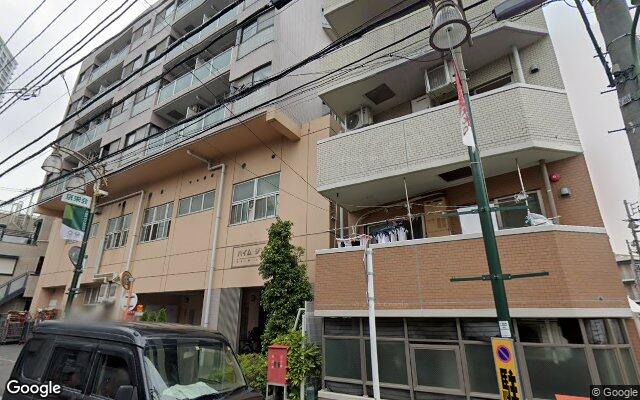 ワールドパレス武蔵小山ブランシェーナの外観（Googleストリートビュー）