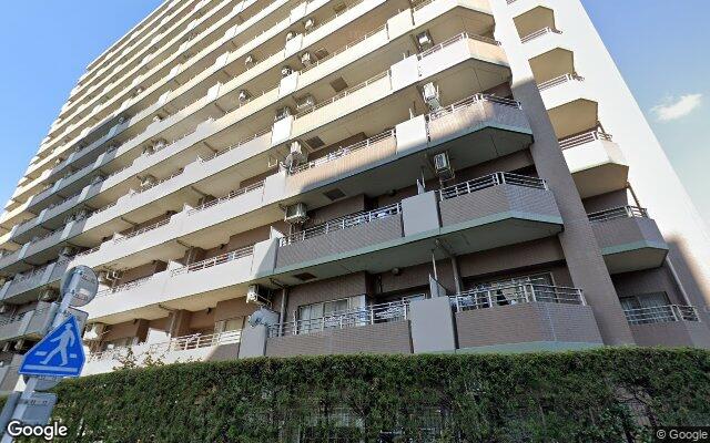 藤和シティホームズ板橋アドバンティアの外観（Googleストリートビュー）