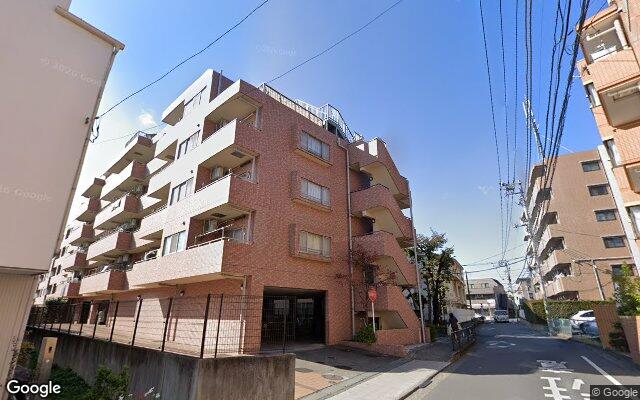 グロリオスプラザ調布の外観（Googleストリートビュー）