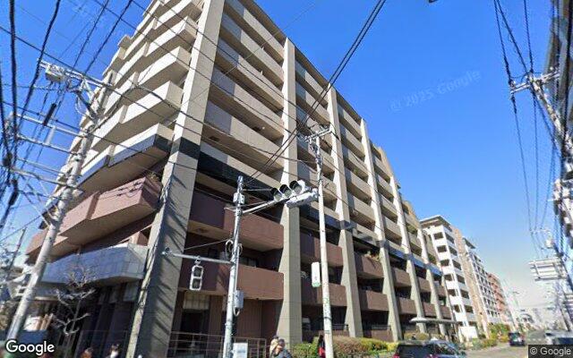 マイキャッスル三鷹下連雀の外観（Googleストリートビュー）