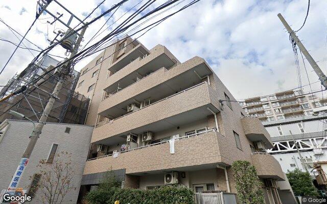ネオマイム東大井ステーションプラッツの外観（Googleストリートビュー）