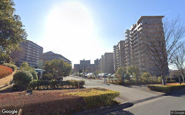 若葉台ワルツの杜H棟の外観（Googleストリートビュー）