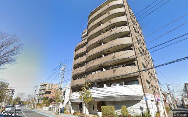 ナイスパークフロンステージ西葛西の外観（Googleストリートビュー）