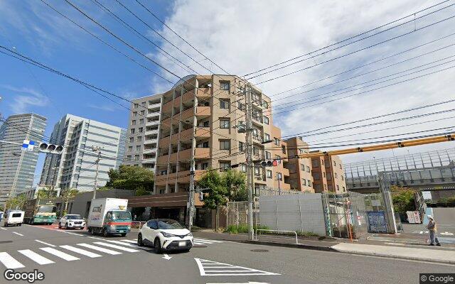 クレストフォルム品川キャナルガーデンの外観（Googleストリートビュー）