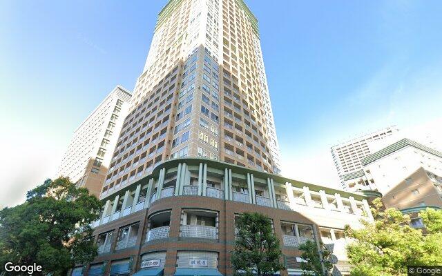 ザ・パークタワー東京サウスの外観（Googleストリートビュー）