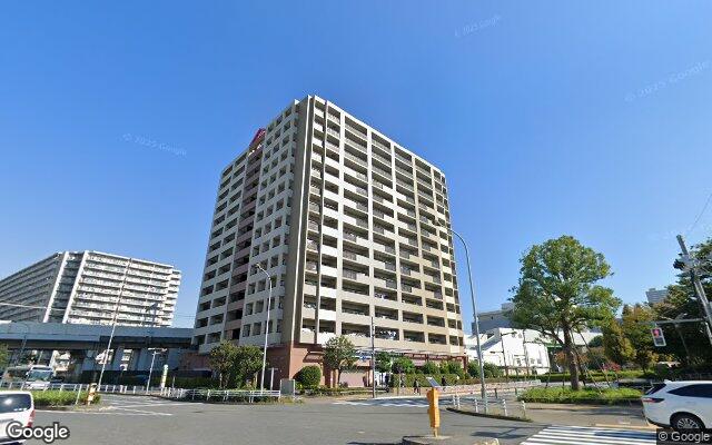 e-CITYパークサイドコートの外観（Googleストリートビュー）