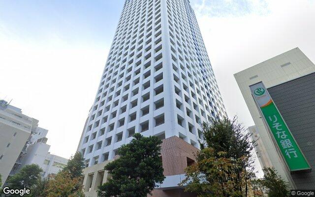 ディアマークスキャピタルタワーの外観（Googleストリートビュー）