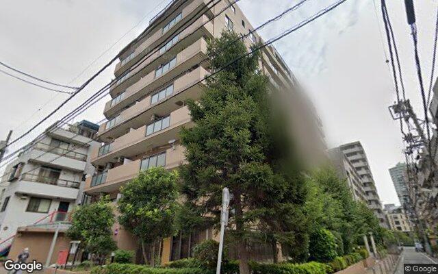 マイキャッスル目黒不動前の外観（Googleストリートビュー）
