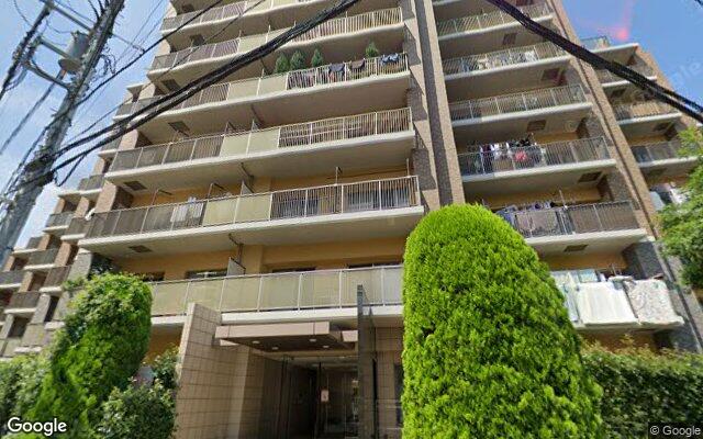 ジェイパーク北千住モナクレイスの外観（Googleストリートビュー）