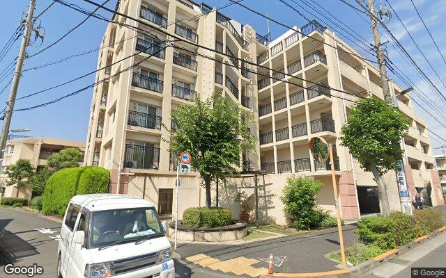 ルネステージ調布の外観（Googleストリートビュー）