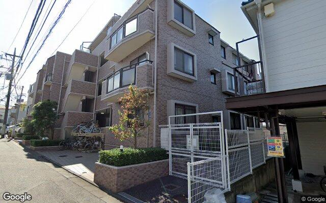 レジェンド仲池上の外観（Googleストリートビュー）