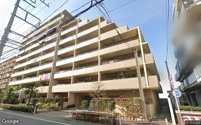 コスモヒルズ小豆沢公園の外観（Googleストリートビュー）