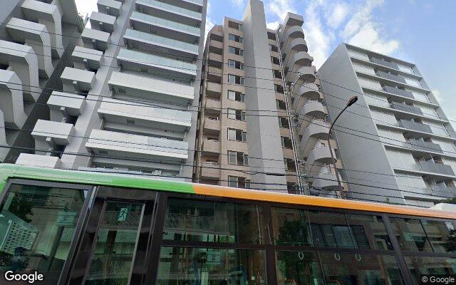 ルイシャトレ尾久の外観（Googleストリートビュー）