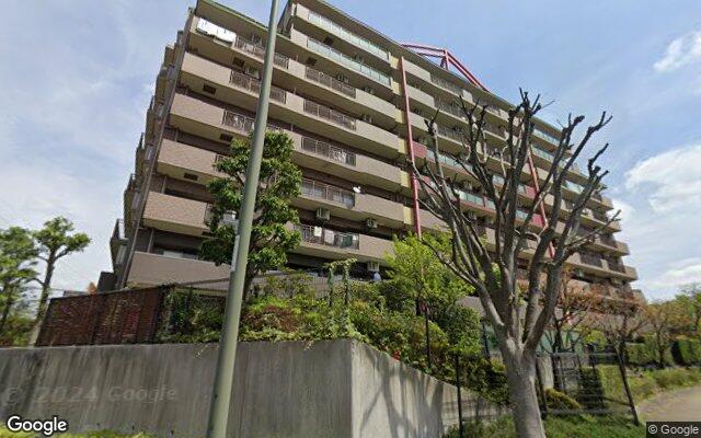 ライオンズヴィラッジオ5000ビラ3の外観（Googleストリートビュー）