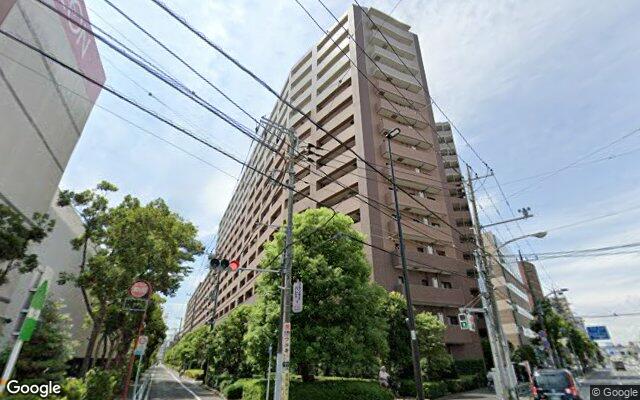 ライオンズプラザ西葛西の外観（Googleストリートビュー）