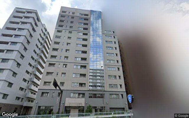東京錦糸町シティタワーの外観（Googleストリートビュー）