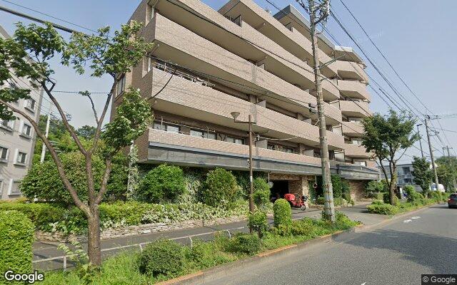ダイアパレスGRANDAGE武蔵小金井の外観（Googleストリートビュー）