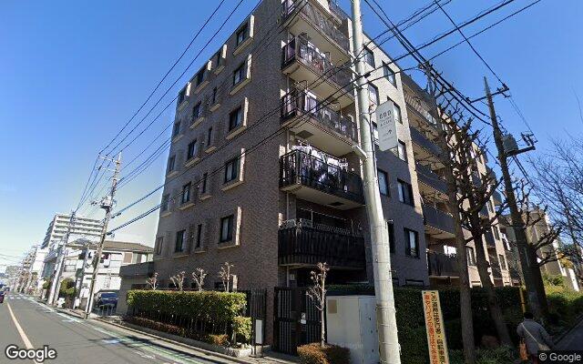 コスモ江戸川中央グレイスフォルムの外観（Googleストリートビュー）