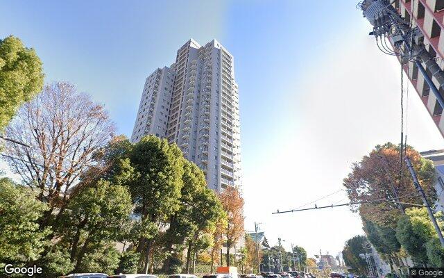 パークシティ杉並ウエストコートの外観（Googleストリートビュー）