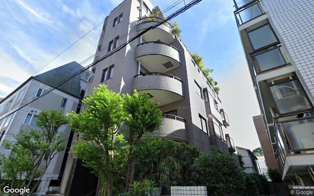 ガーデンハウス富ヶ谷の外観（Googleストリートビュー）