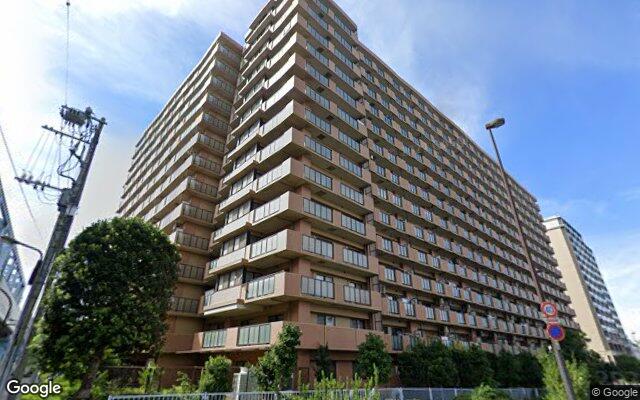ライオンズステージキャピタルイーストの外観（Googleストリートビュー）