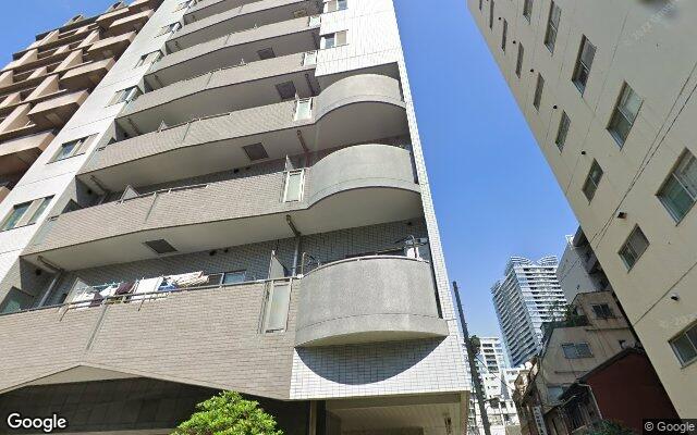 カルムインフォアームズ東京コアの外観（Googleストリートビュー）