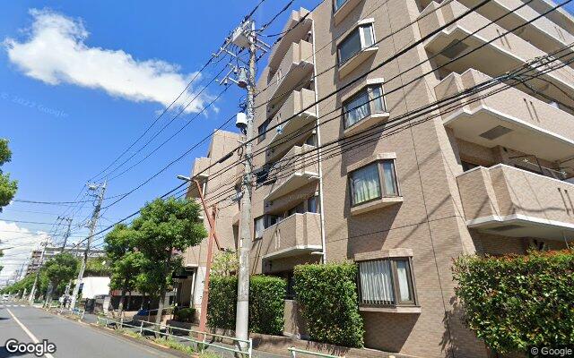 パークサイドアベニュー亀有の外観（Googleストリートビュー）