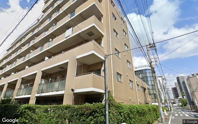 アールヴェール亀戸の外観（Googleストリートビュー）