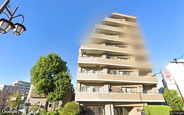 ファミール千川の外観（Googleストリートビュー）