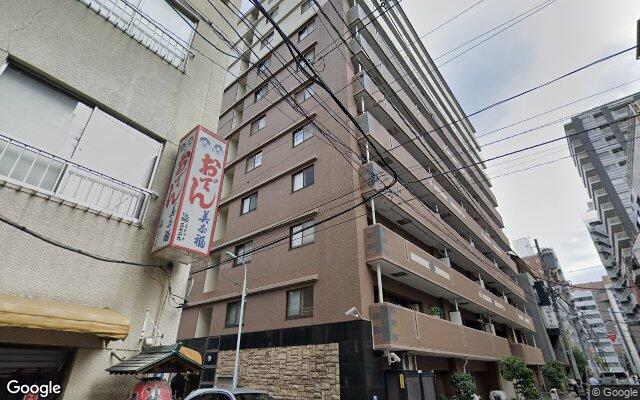 ダイアパレスグランデージ日本橋の外観（Googleストリートビュー）
