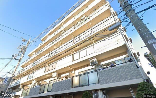 コンポーゼ亀有の外観（Googleストリートビュー）