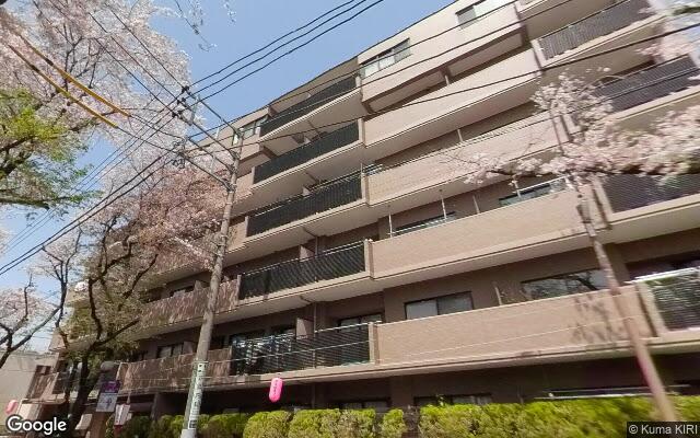 ガーデンハイツ府中桜通りの外観（Googleストリートビュー）