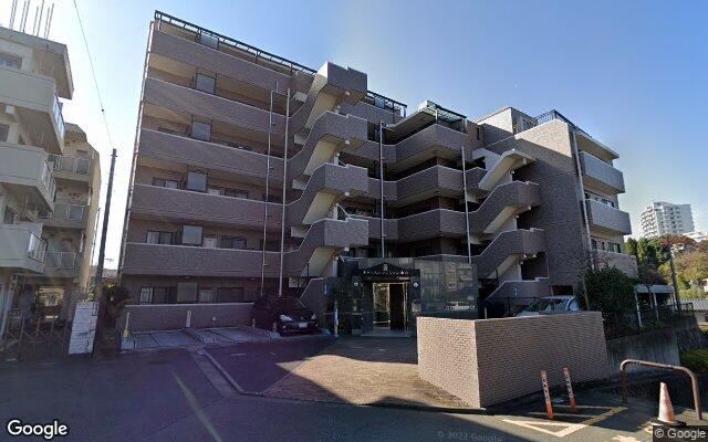 キャッスルマンション永山の外観（Googleストリートビュー）