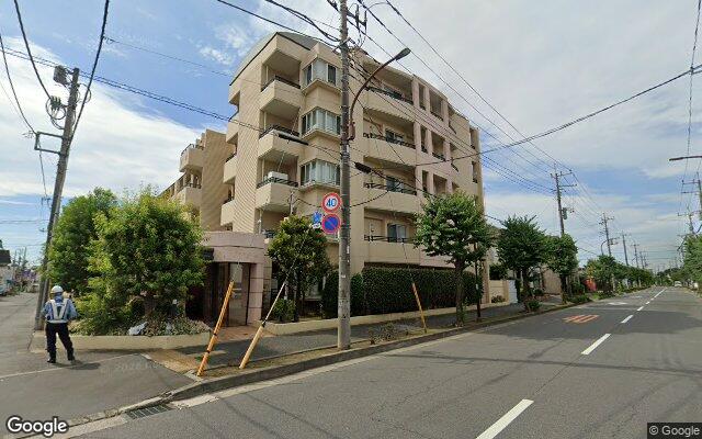 ルネステージ府中紅葉丘の外観（Googleストリートビュー）