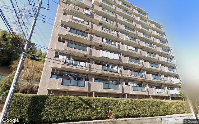 キャッスルマンション多摩センターの外観（Googleストリートビュー）