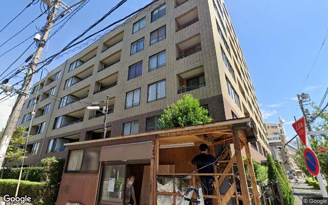 イクスコア桜新町の外観（Googleストリートビュー）