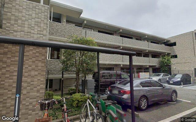 ソルシェ杉並今川の外観（Googleストリートビュー）
