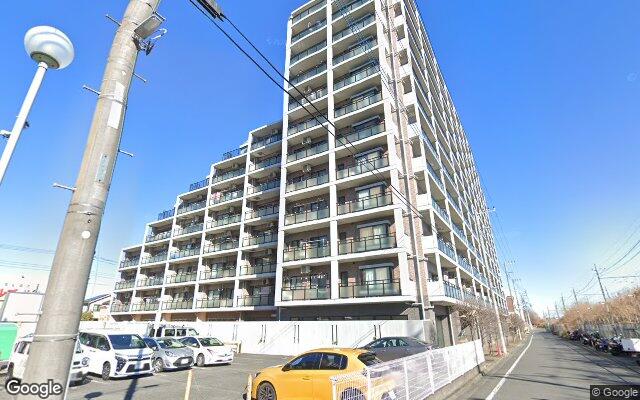 ライオンズプラザ日野駅前の外観（Googleストリートビュー）