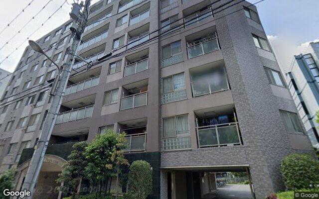 ヴェルビュ東陽町の外観（Googleストリートビュー）