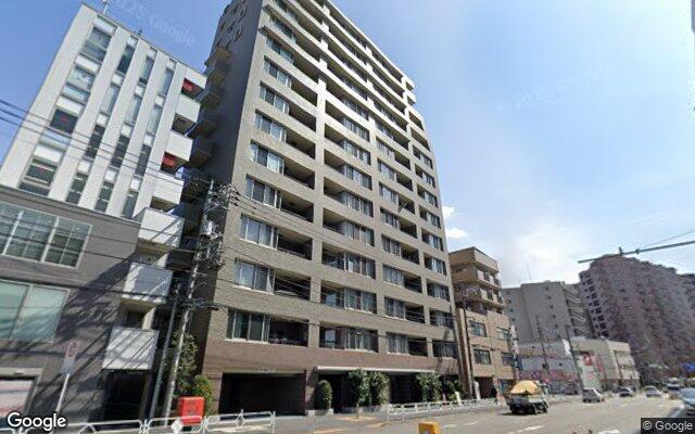 ファーレ立川パークホームズの外観（Googleストリートビュー）