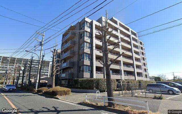 レクセルガーデン昭島の外観（Googleストリートビュー）